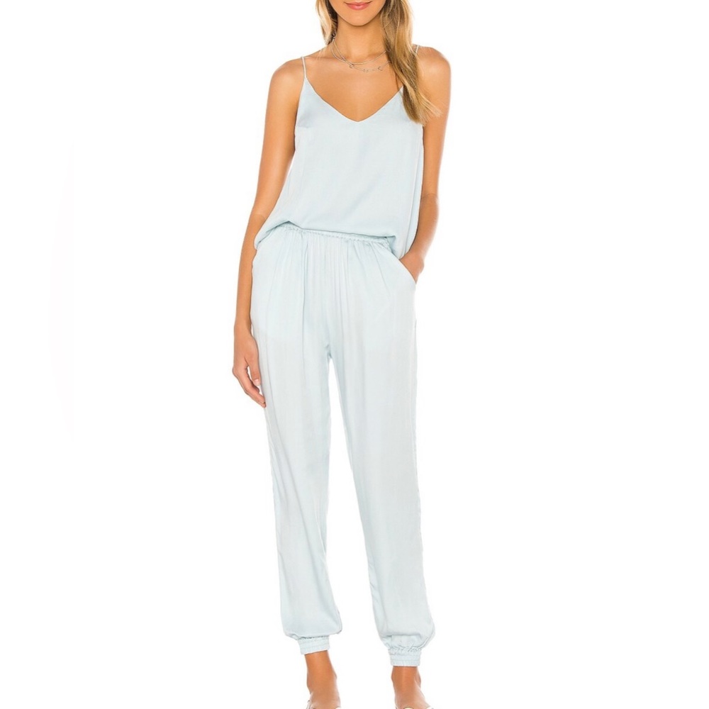 Pierre Easywear solid pants & Vanya Solid Simple Cami